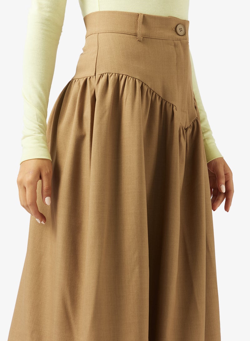 Ginger Corset Waist A Line Skirt - Image 4
